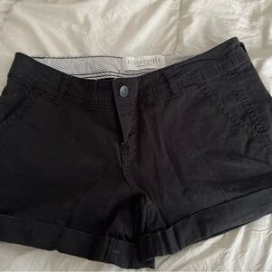 Aeropostale Black Bermuda Shorts Classic Style